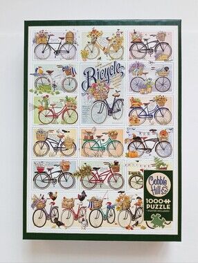 Bicycles 1000-piece puzzle by Cobble Hill
